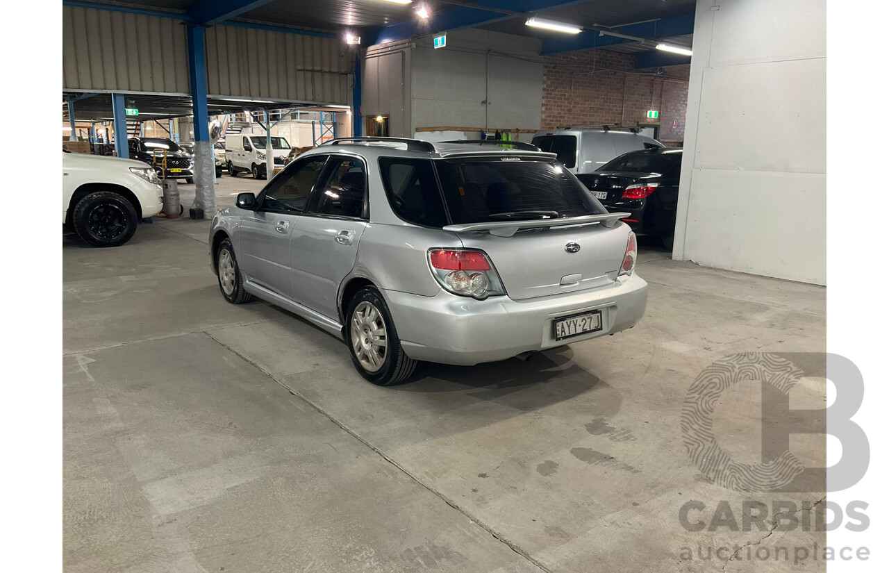 6/2006 Subaru Impreza 2.0i (AWD) MY06 5d Hatchback Silver 2.0L