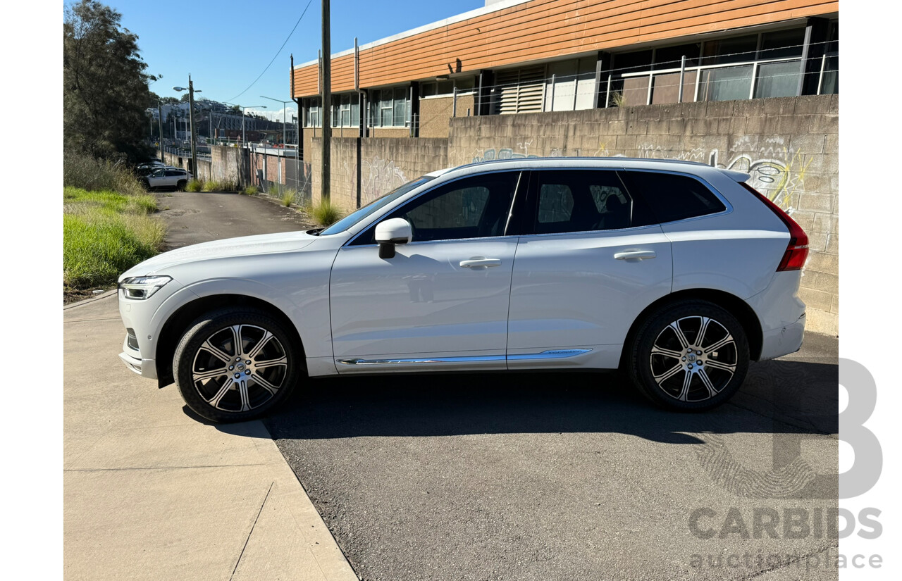 6/2018 Volvo Xc60 T5 Inscription (AWD) 246 MY19 4d Wagon White 2.0L