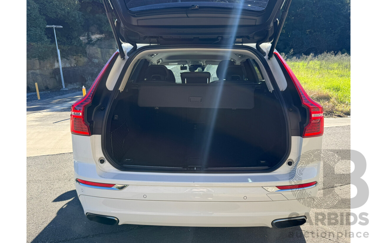 6/2018 Volvo Xc60 T5 Inscription (AWD) 246 MY19 4d Wagon White 2.0L