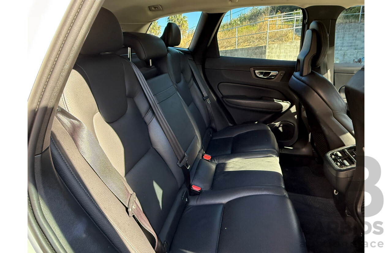 6/2018 Volvo Xc60 T5 Inscription (AWD) 246 MY19 4d Wagon White 2.0L