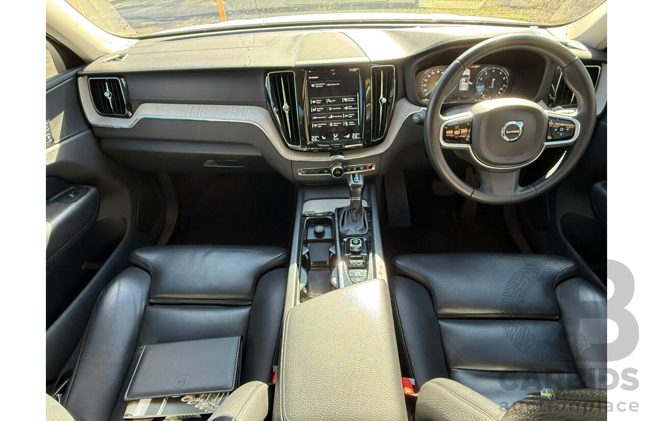 6/2018 Volvo Xc60 T5 Inscription (AWD) 246 MY19 4d Wagon White 2.0L