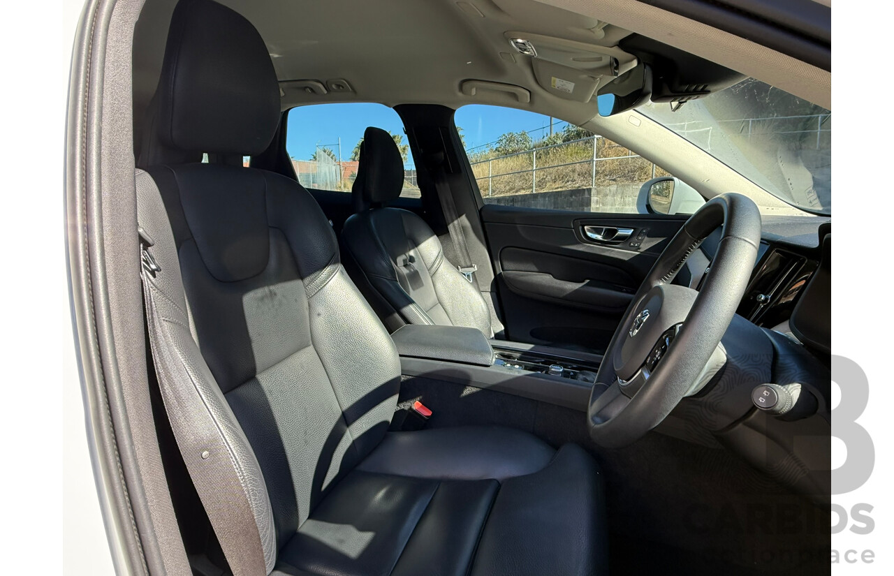 6/2018 Volvo Xc60 T5 Inscription (AWD) 246 MY19 4d Wagon White 2.0L