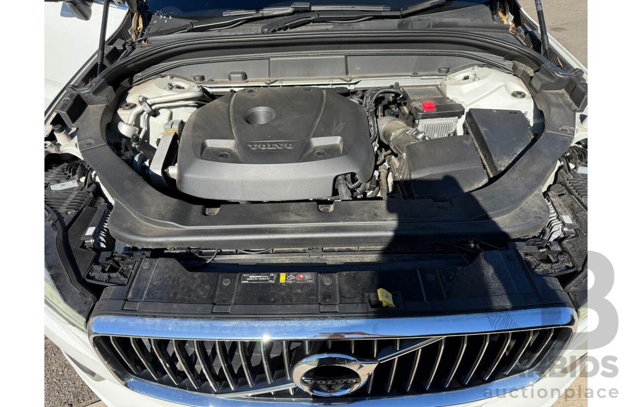 6/2018 Volvo Xc60 T5 Inscription (AWD) 246 MY19 4d Wagon White 2.0L