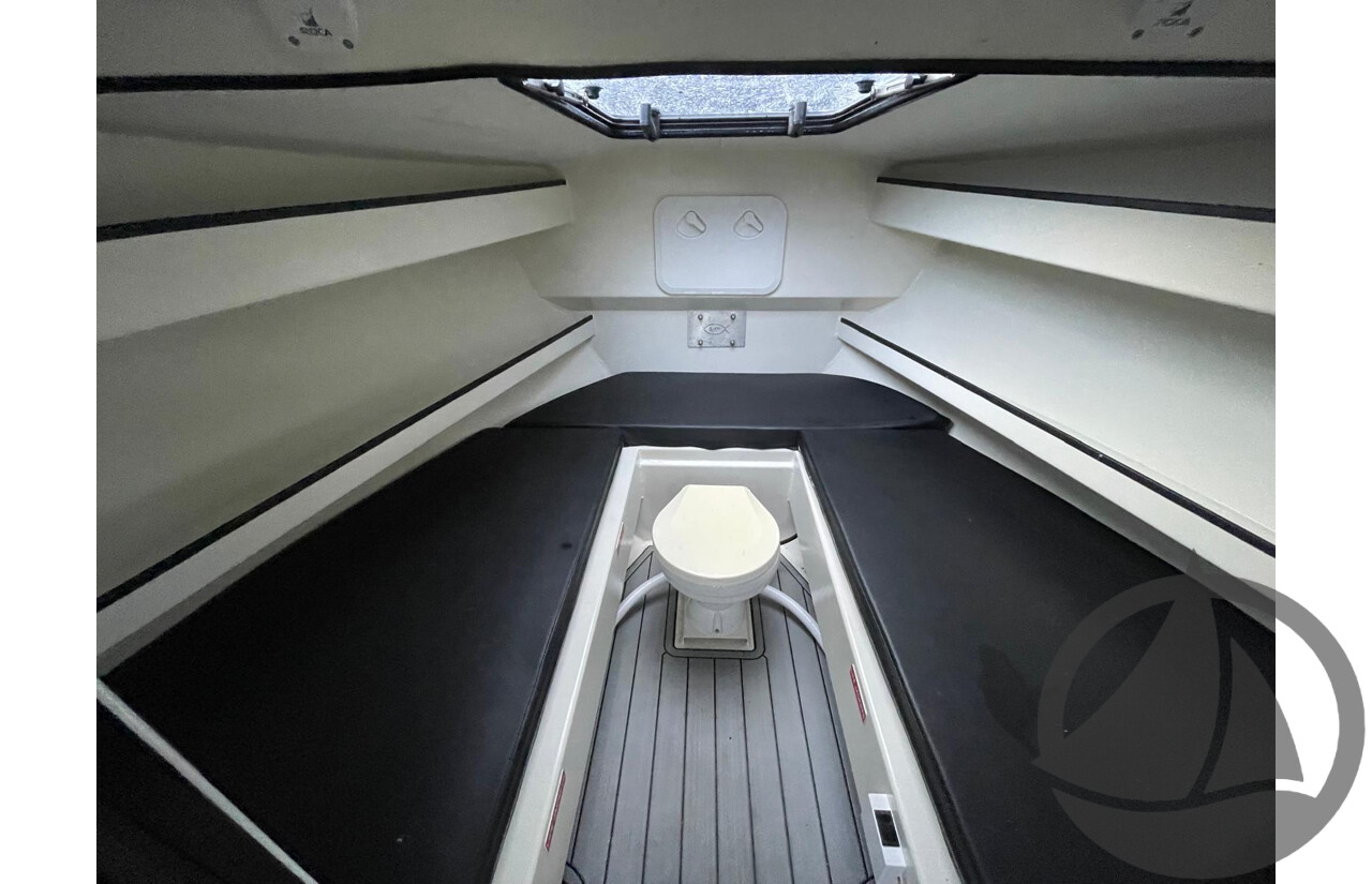 NO RESERVE - 2024 Orion Strike 790 Half Cabin Plate Boat, 350hp Suzuki 4 Stroke, 165 hours