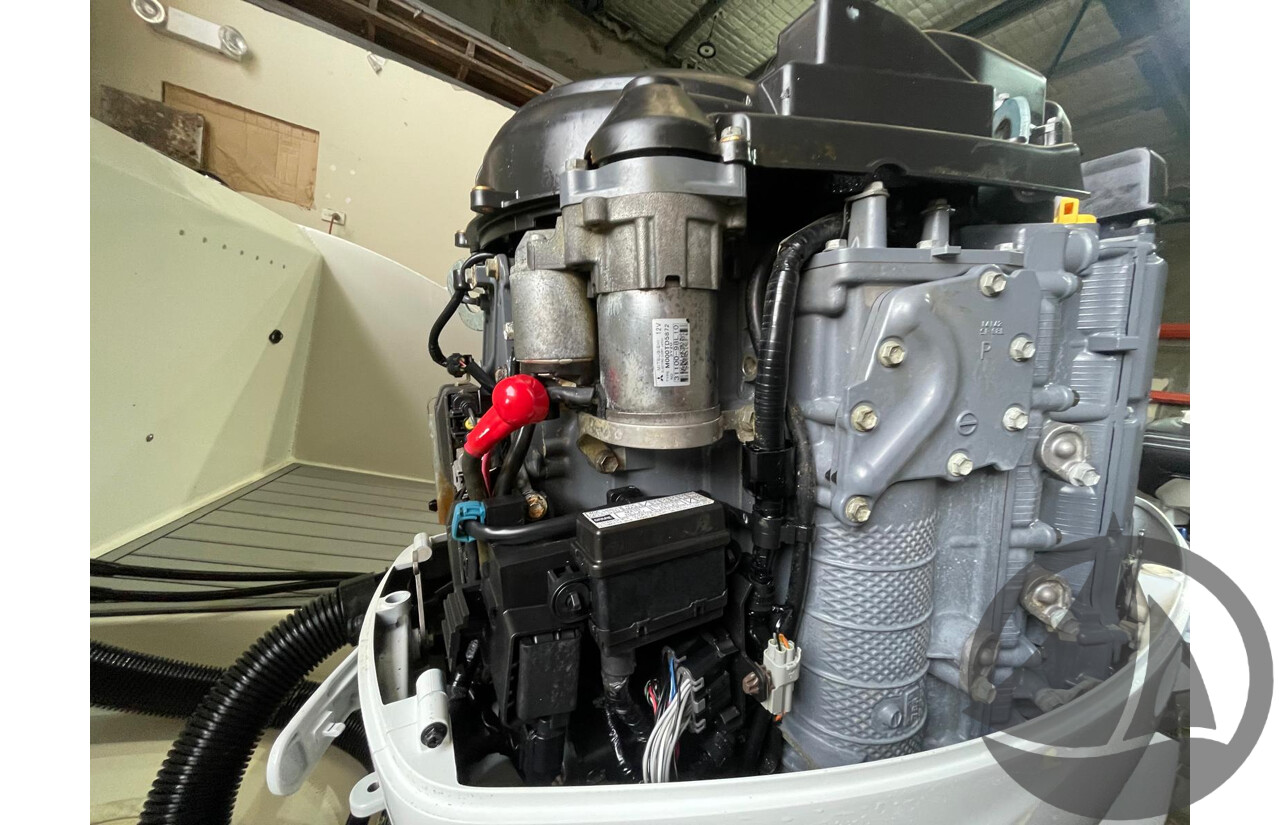 NO RESERVE - 2024 Orion Strike 790 Half Cabin Plate Boat, 350hp Suzuki 4 Stroke, 165 hours