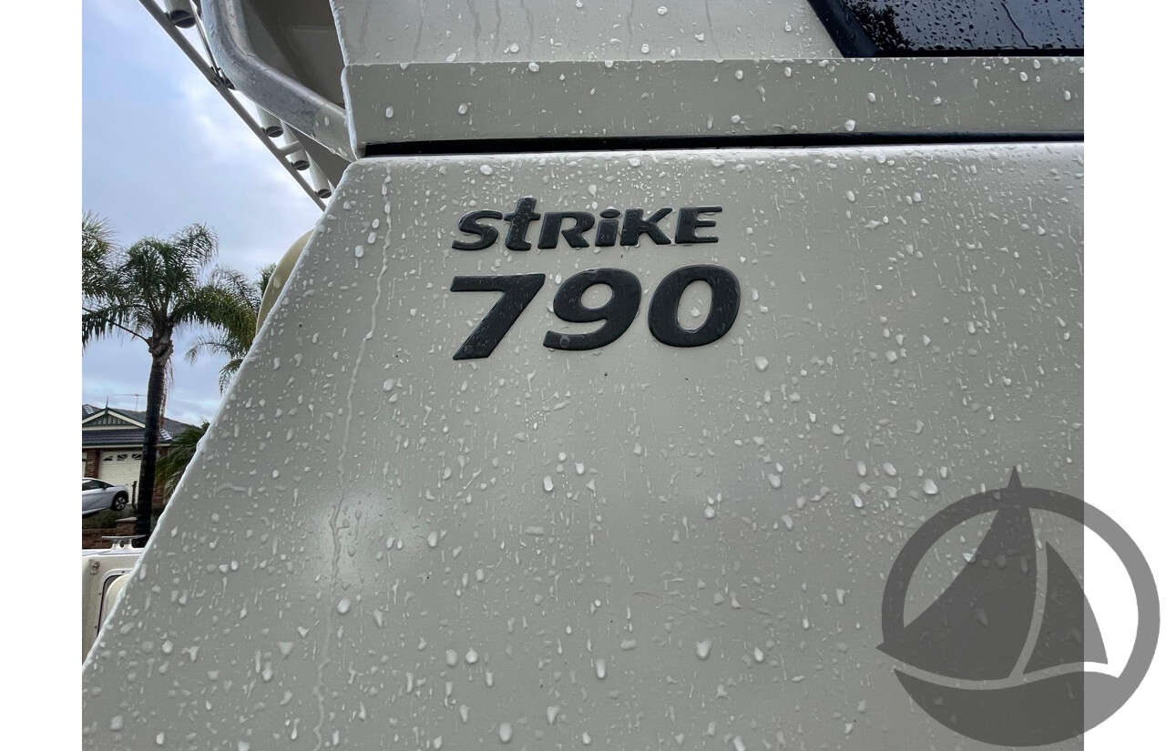 NO RESERVE - 2024 Orion Strike 790 Half Cabin Plate Boat, 350hp Suzuki 4 Stroke, 165 hours