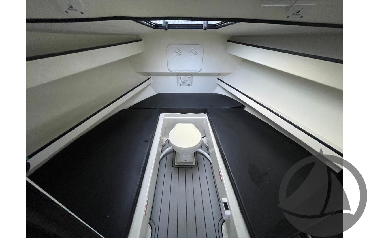 NO RESERVE - 2024 Orion Strike 790 Half Cabin Plate Boat, 350hp Suzuki 4 Stroke, 165 hours