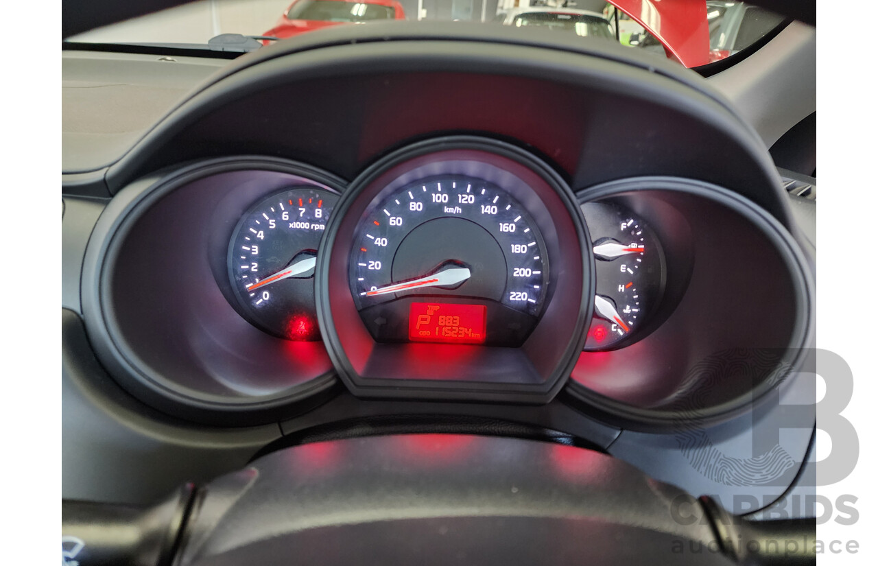 05/2014 Kia RIO S UB MY14 5d Hatchback Red 1.4L