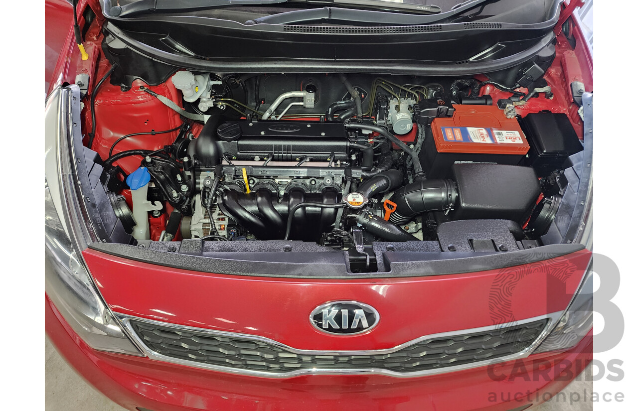 05/2014 Kia RIO S UB MY14 5d Hatchback Red 1.4L