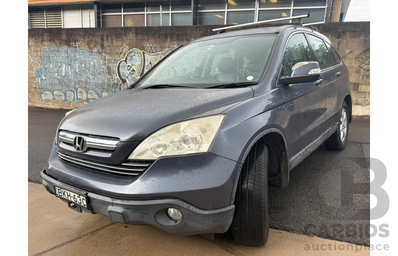 06/2009 Honda Cr-V (4x4) LUXURY MY07 4D Wagon Sparkle Grey 2.4L