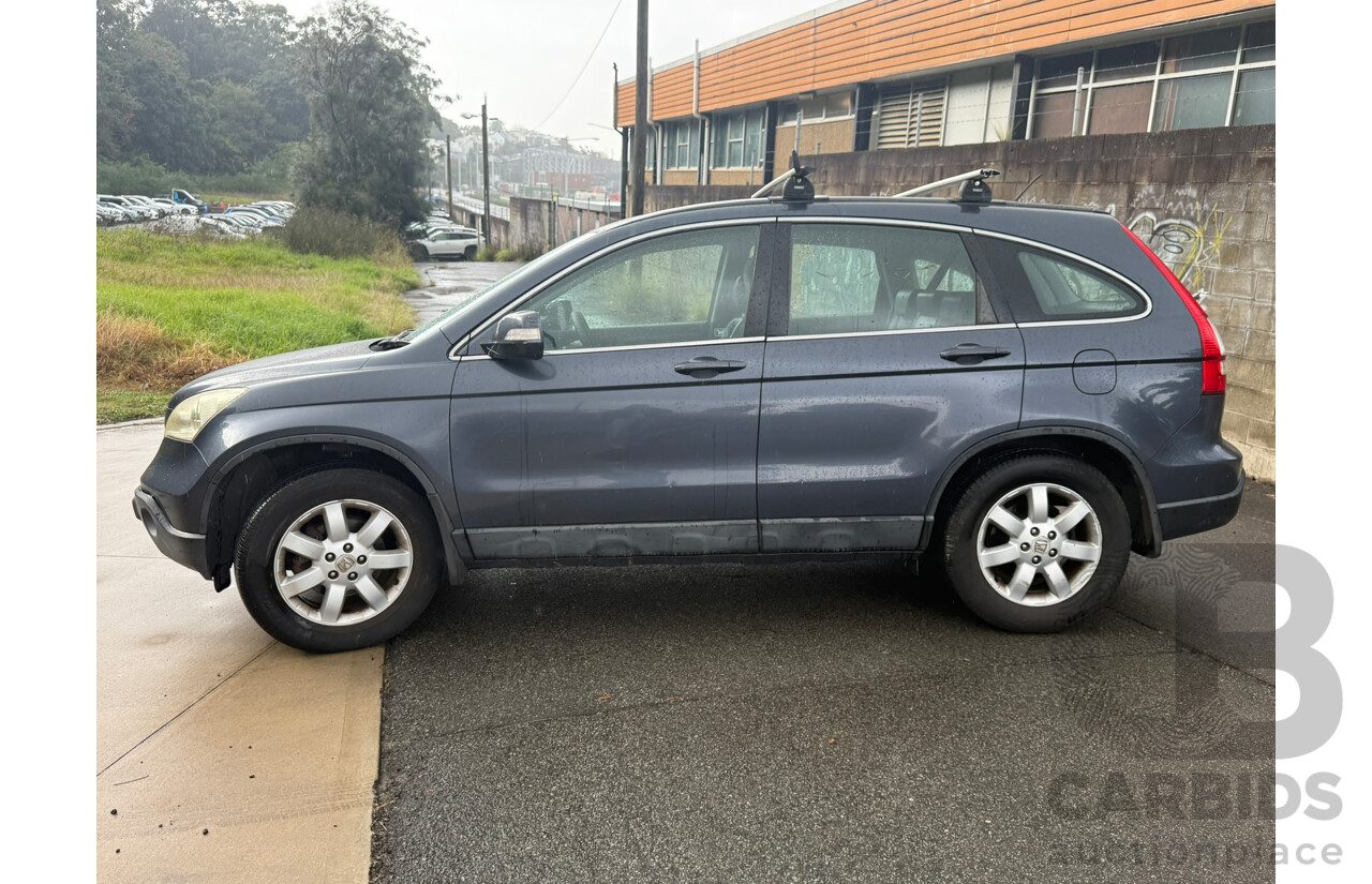 06/2009 Honda Cr-V (4x4) LUXURY MY07 4D Wagon Sparkle Grey 2.4L