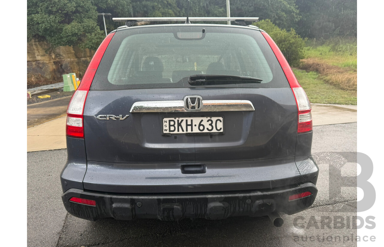 06/2009 Honda Cr-V (4x4) LUXURY MY07 4D Wagon Sparkle Grey 2.4L