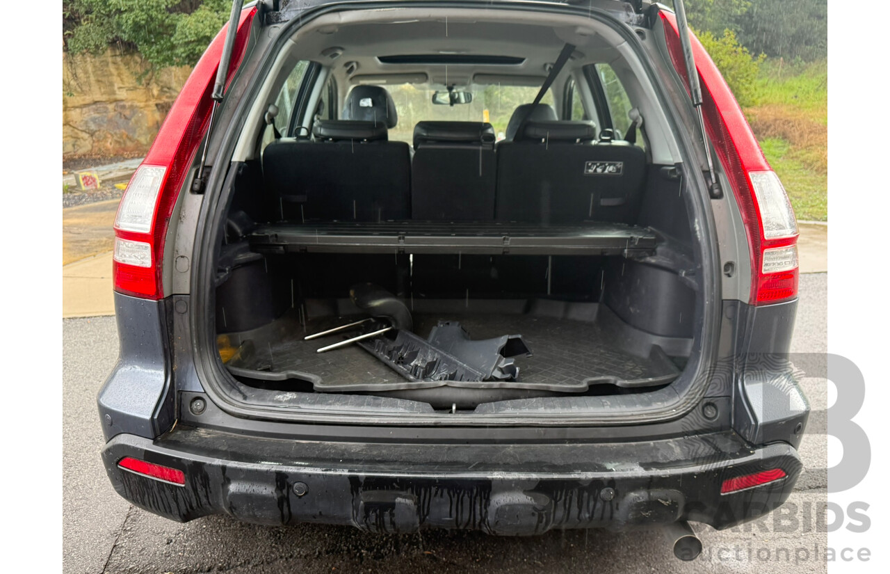 06/2009 Honda Cr-V (4x4) LUXURY MY07 4D Wagon Sparkle Grey 2.4L