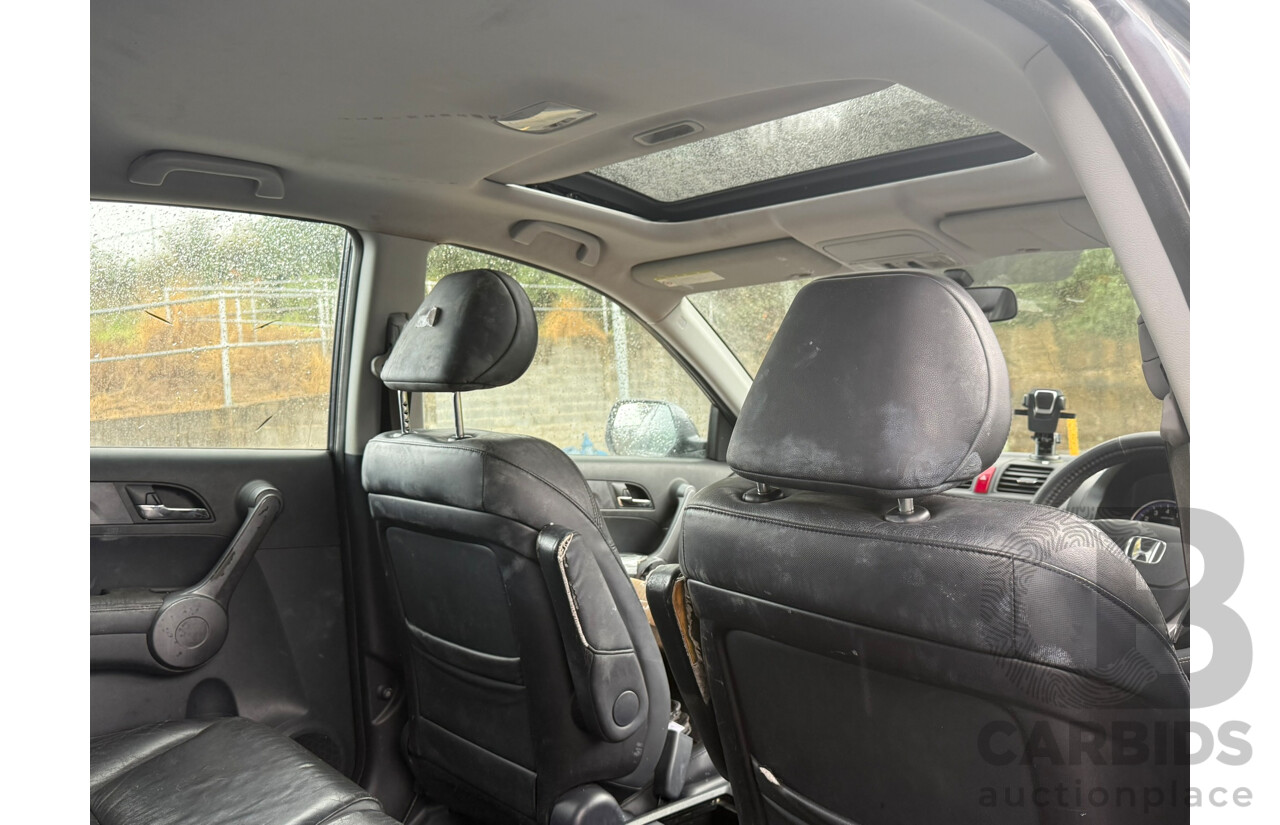06/2009 Honda Cr-V (4x4) LUXURY MY07 4D Wagon Sparkle Grey 2.4L