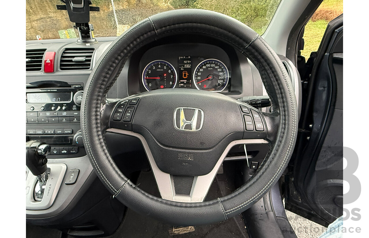 06/2009 Honda Cr-V (4x4) LUXURY MY07 4D Wagon Sparkle Grey 2.4L