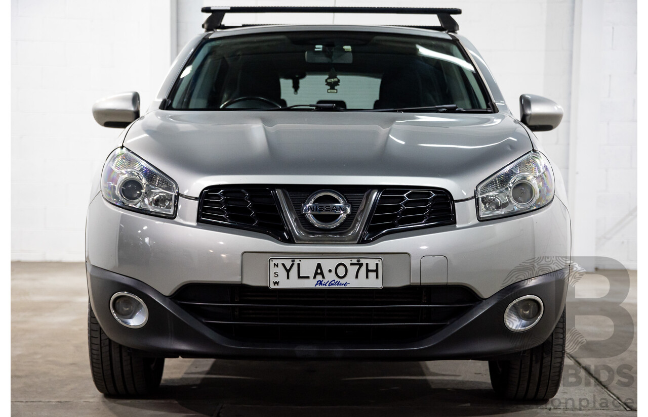 06/2014 Nissan Dualis TS (4x2) J10 MY13 4D Wagon Silver Turbo Diesel 1.6L
