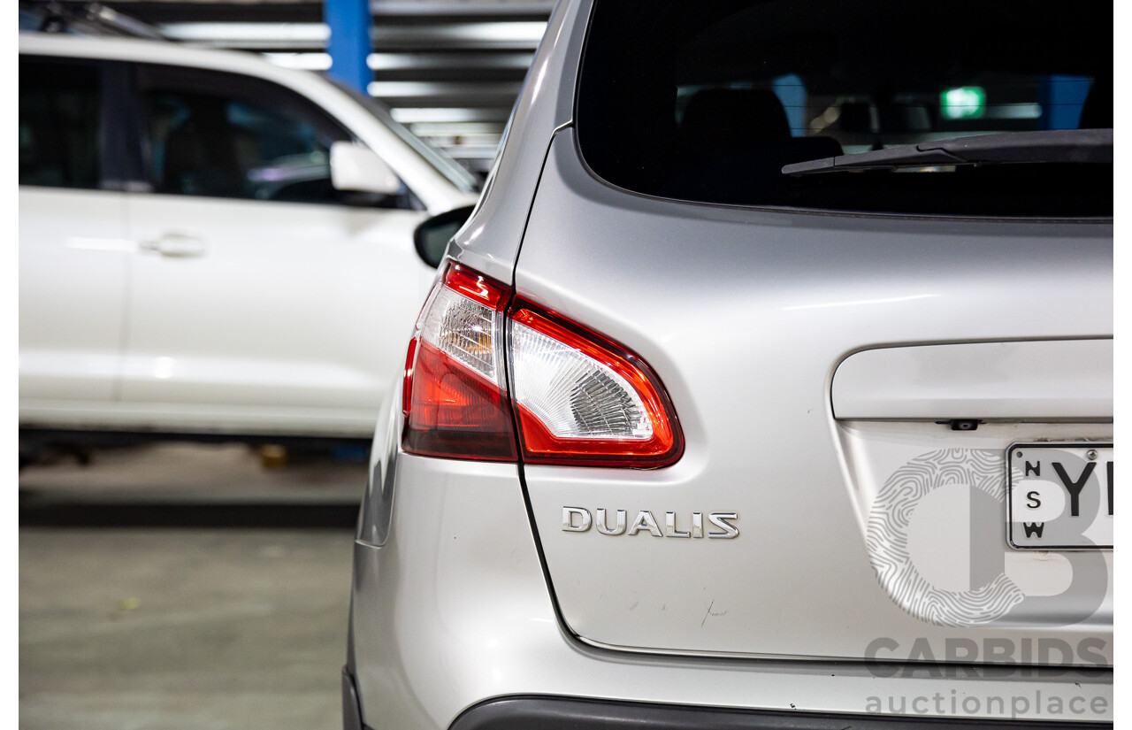 06/2014 Nissan Dualis TS (4x2) J10 MY13 4D Wagon Silver Turbo Diesel 1.6L