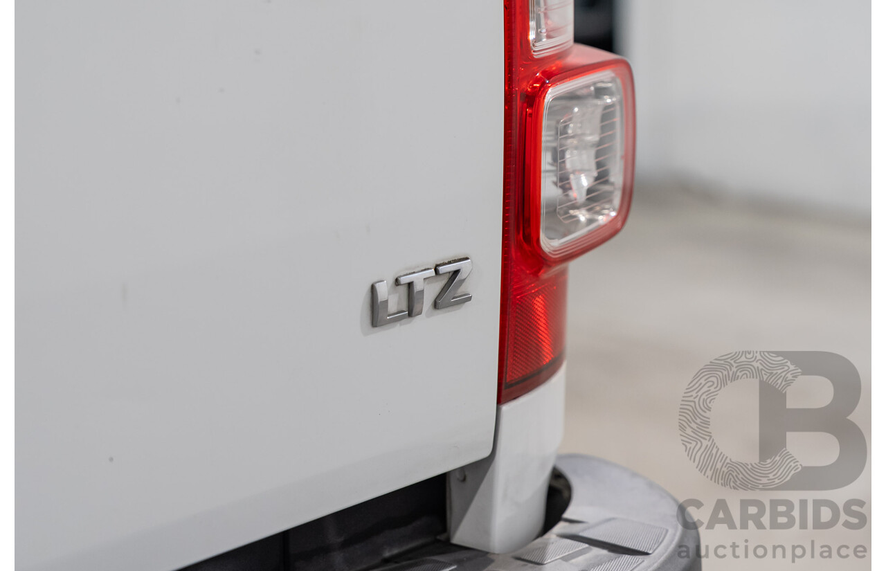 10/2016 Holden Colorado LTZ (4x4) RG MY17 Crew Cab P/Up White Turbo Diesel 2.8L