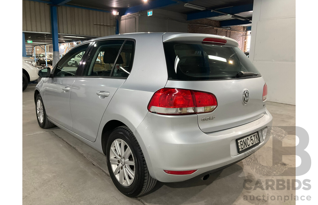 01/2010 Volkswagen Golf 77 TDI Trendline 1K MY10 5D Hatchback Silver Turbo Diesel 1.6L