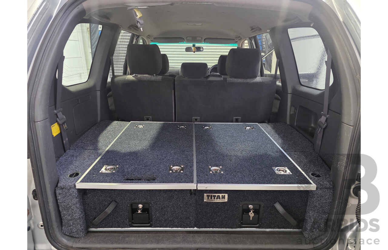 7/2004 Toyota Landcruiser Prado GXL (4x4) GRJ120R 4d Wagon Silver Metallic V6 4.0L