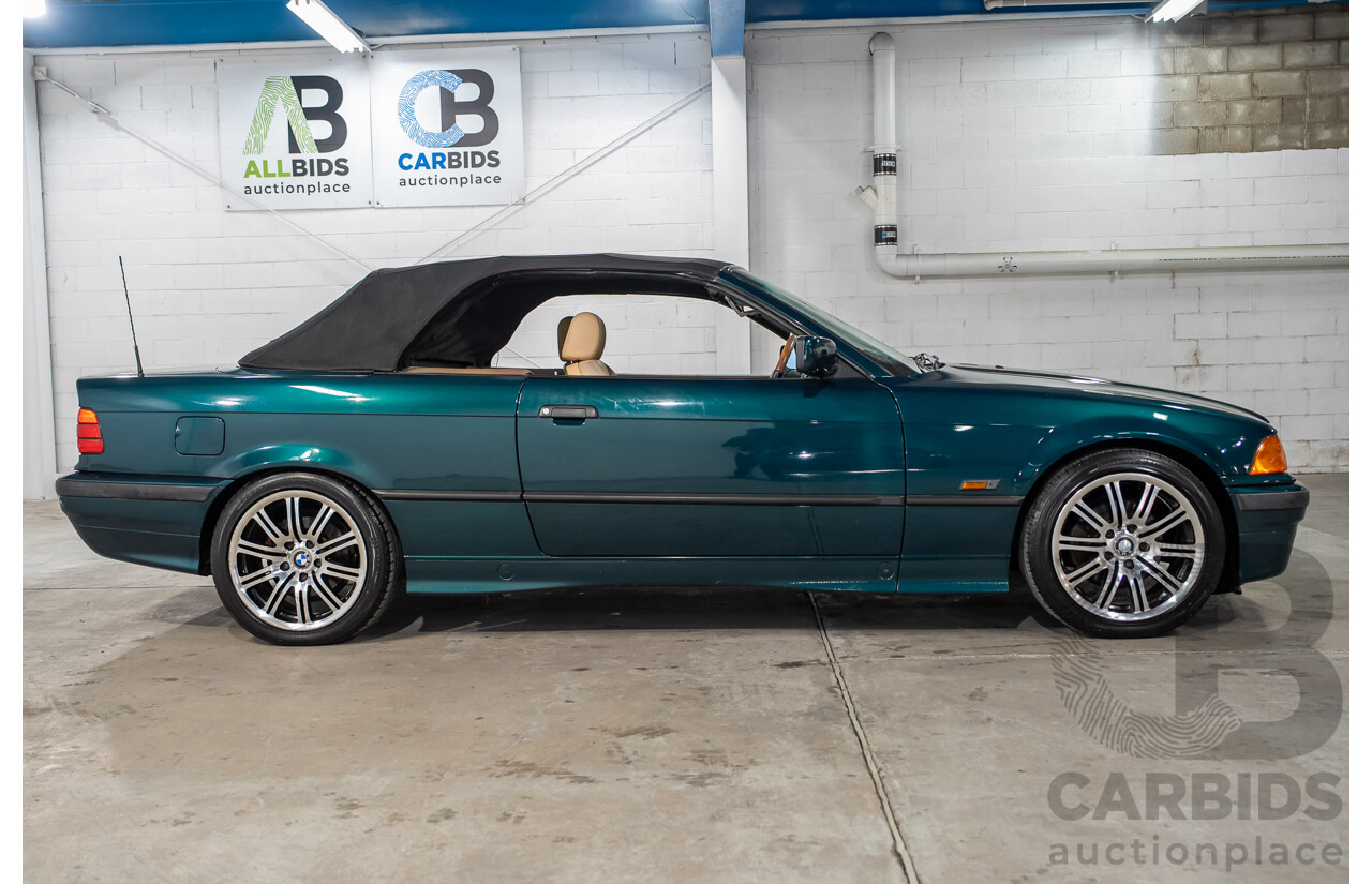 06/1996 BMW 328i E36 2d Convertible Bostongruen Green Metallic 2.8L