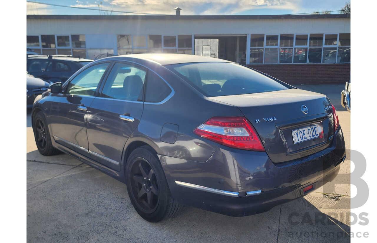 10/2011 Nissan Maxima 250 ST-L J32 4d Sedan Grey 2.5L