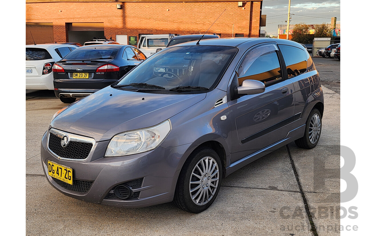 06/2009 Holden Barina TK MY09 3d Hatchback Grey 1.6L