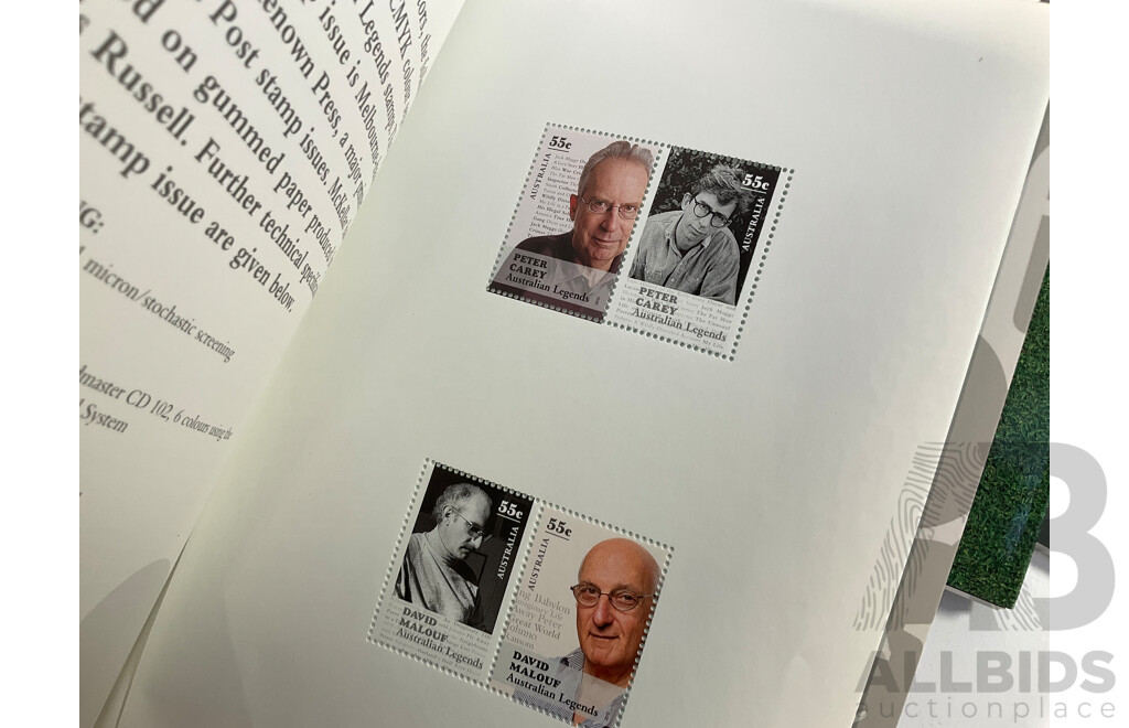 Thirteen Australian Prestige Stamp Booklets Including Australian Birds, Shining Lights, Novel Lives, Diva, Barry Humphries, Trailblazers and More - Face Value Approximately $99