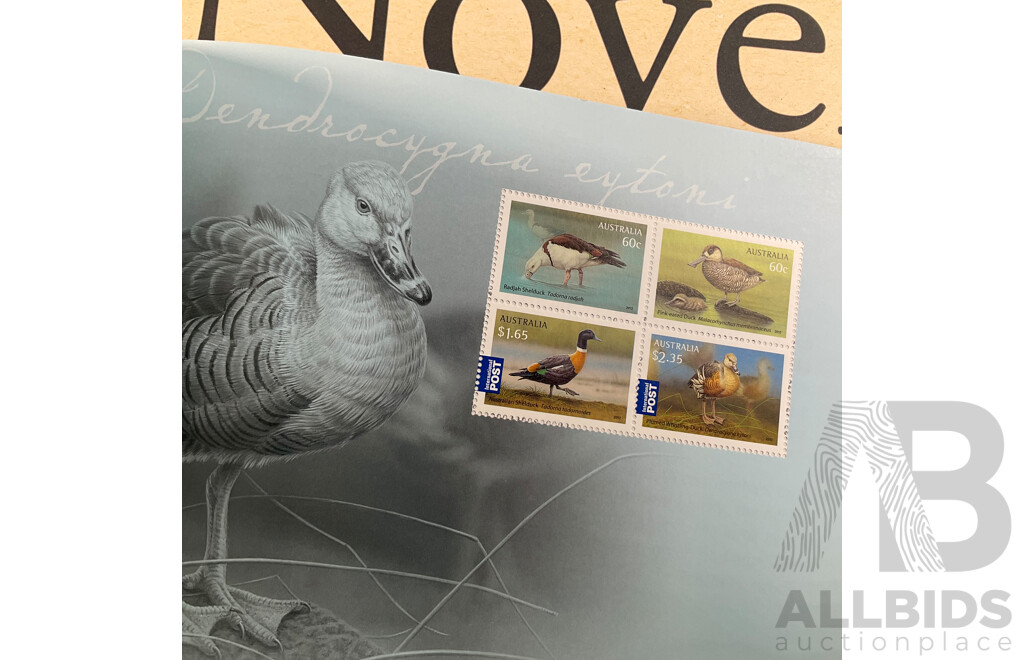 Thirteen Australian Prestige Stamp Booklets Including Australian Birds, Shining Lights, Novel Lives, Diva, Barry Humphries, Trailblazers and More - Face Value Approximately $99