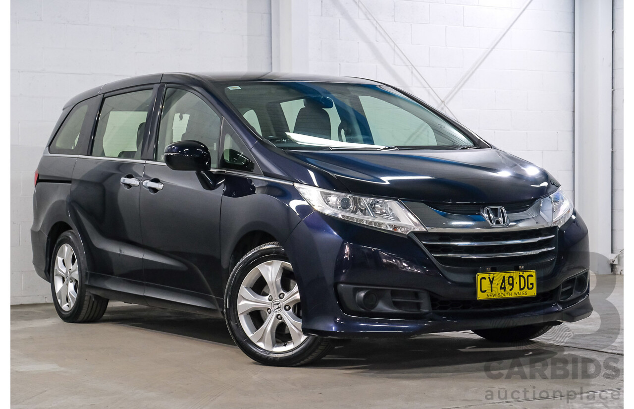 07/2017 Honda Odyssey VTi RC MY17 4d Wagon Blue 2.4L