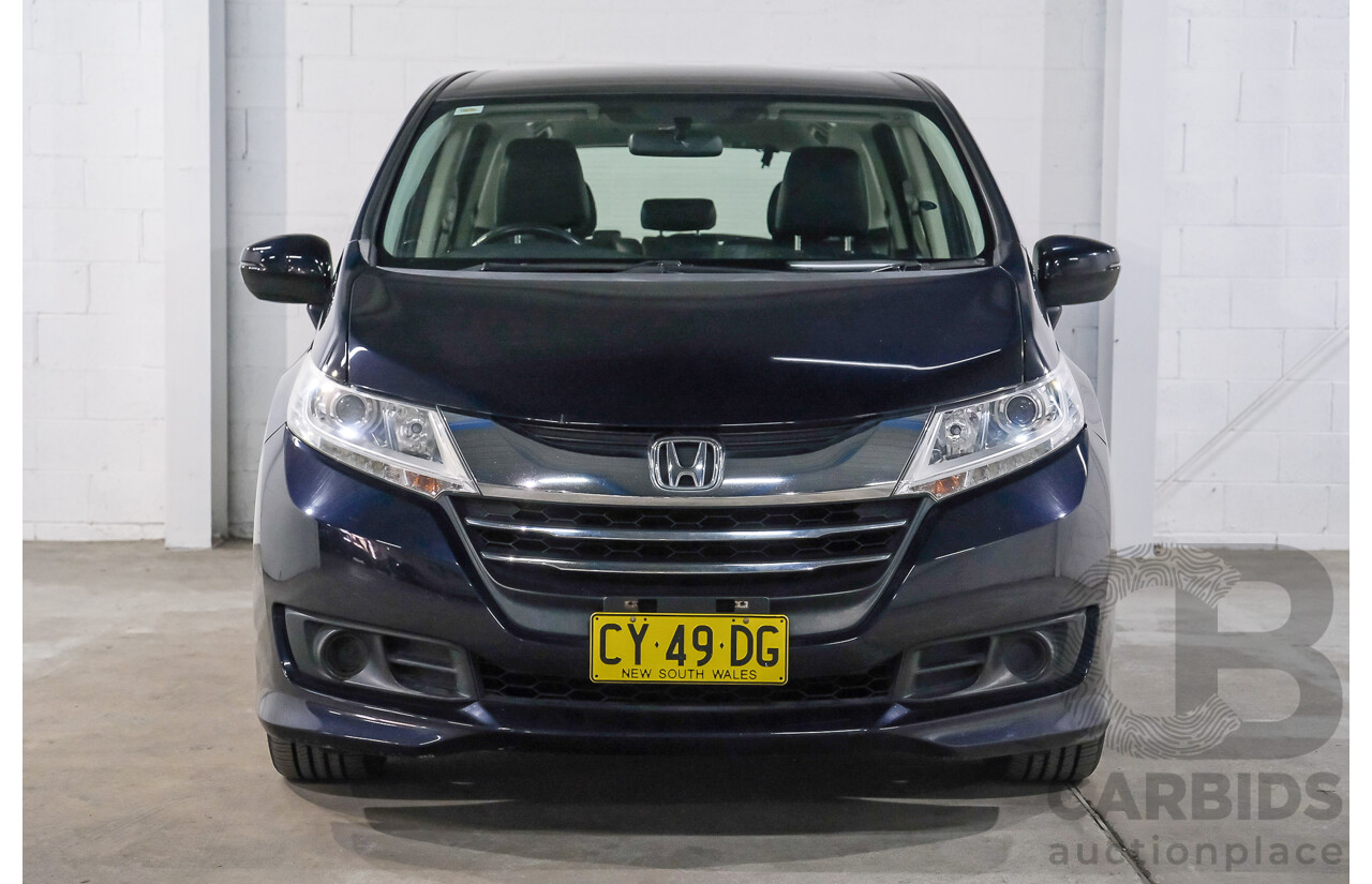 07/2017 Honda Odyssey VTi RC MY17 4d Wagon Blue 2.4L
