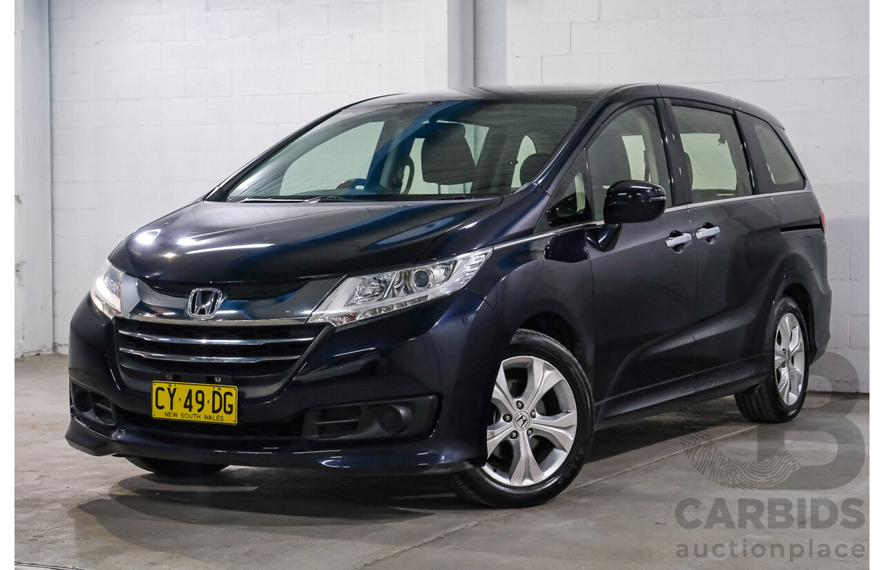 07/2017 Honda Odyssey VTi RC MY17 4d Wagon Blue 2.4L
