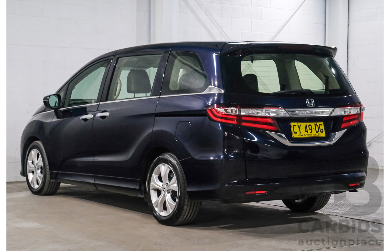 07/2017 Honda Odyssey VTi RC MY17 4d Wagon Blue 2.4L