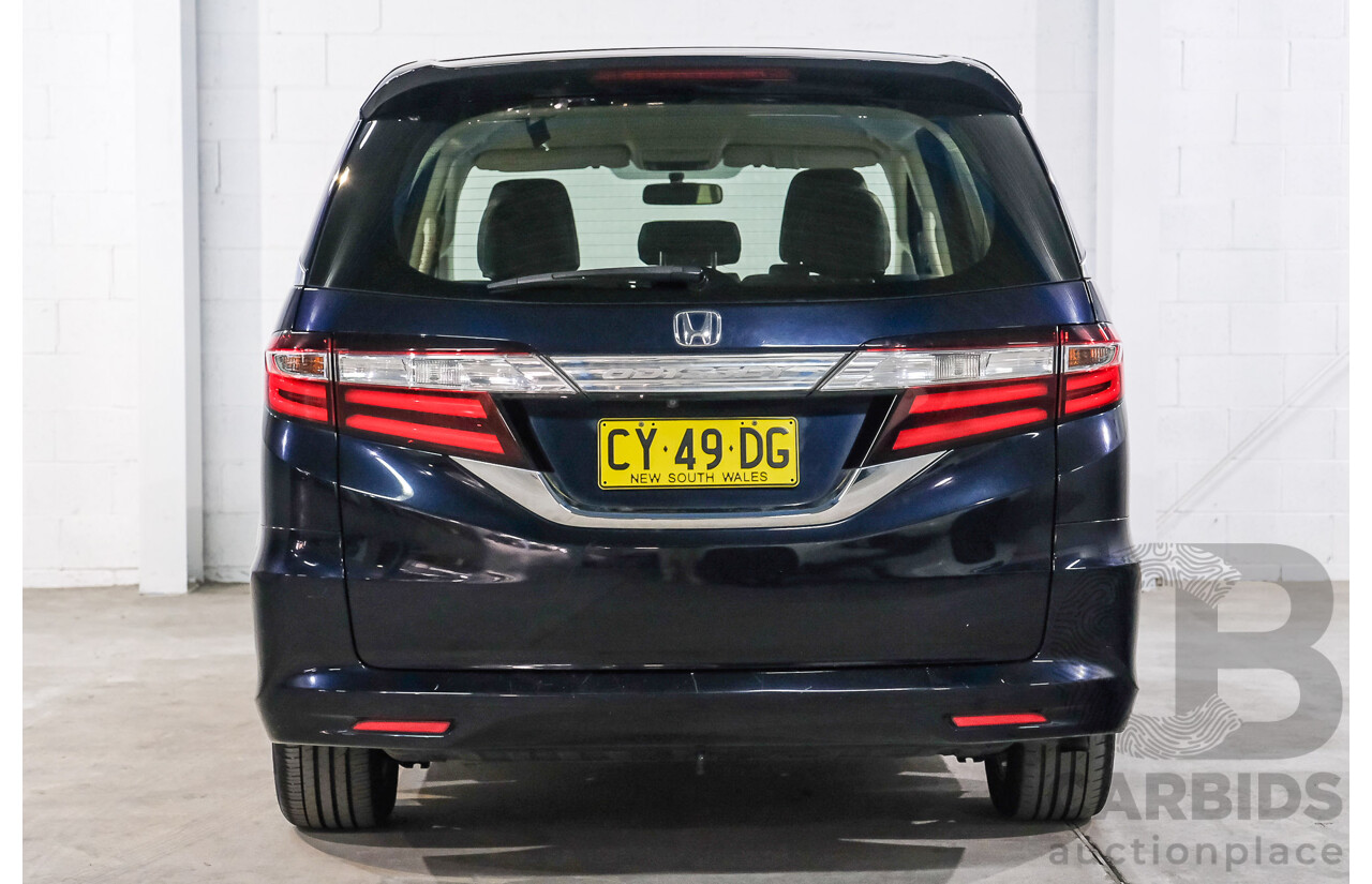 07/2017 Honda Odyssey VTi RC MY17 4d Wagon Blue 2.4L