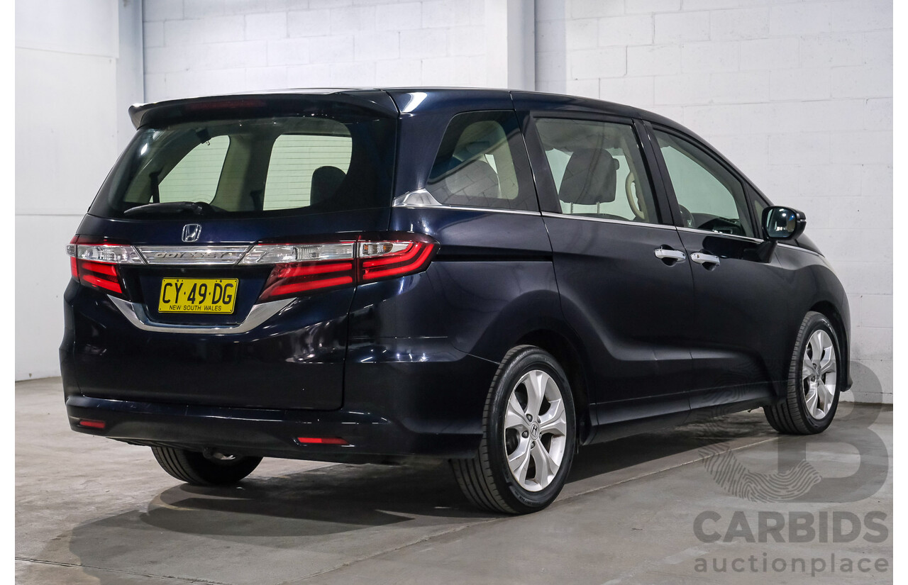 07/2017 Honda Odyssey VTi RC MY17 4d Wagon Blue 2.4L