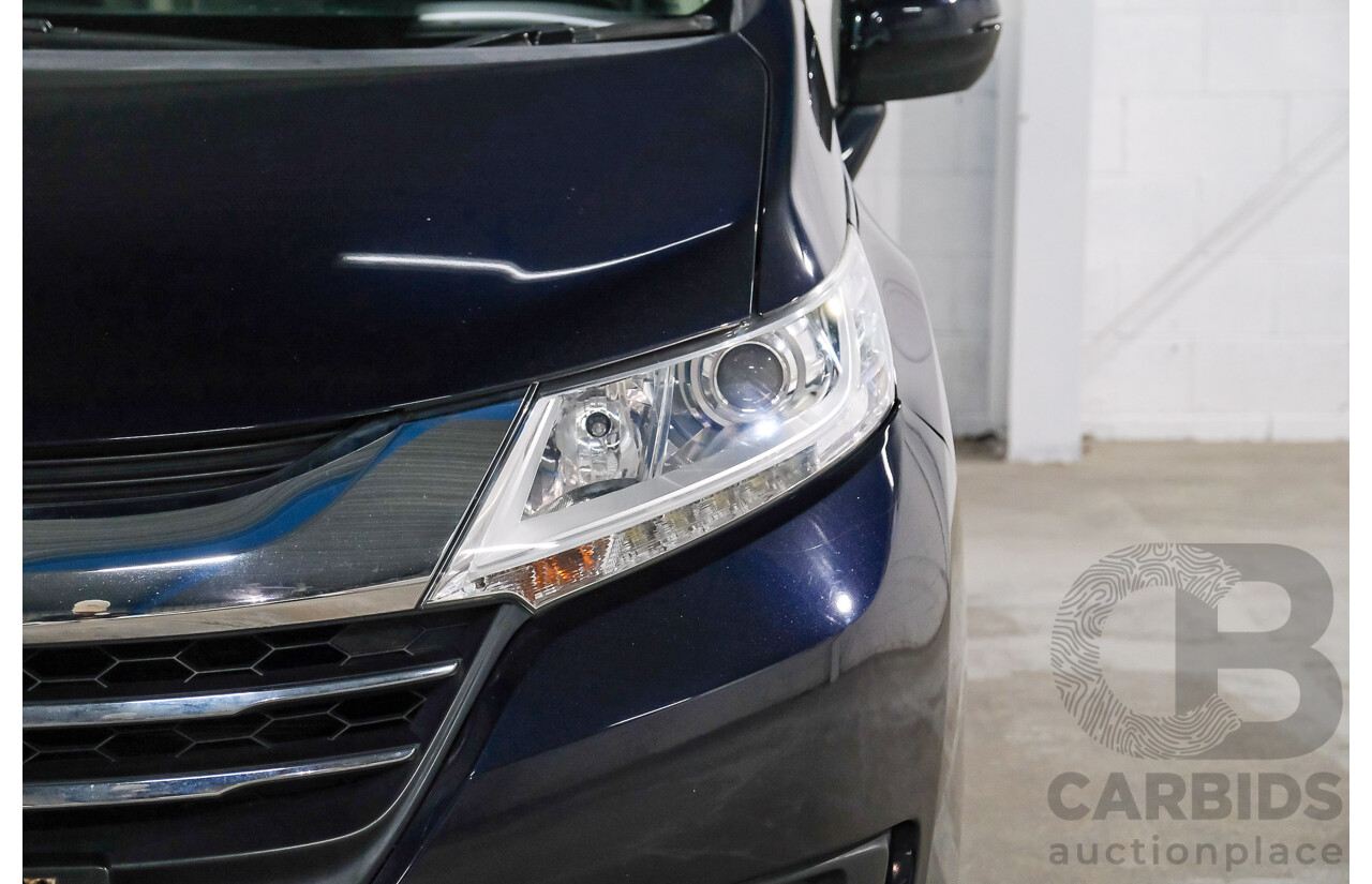 07/2017 Honda Odyssey VTi RC MY17 4d Wagon Blue 2.4L