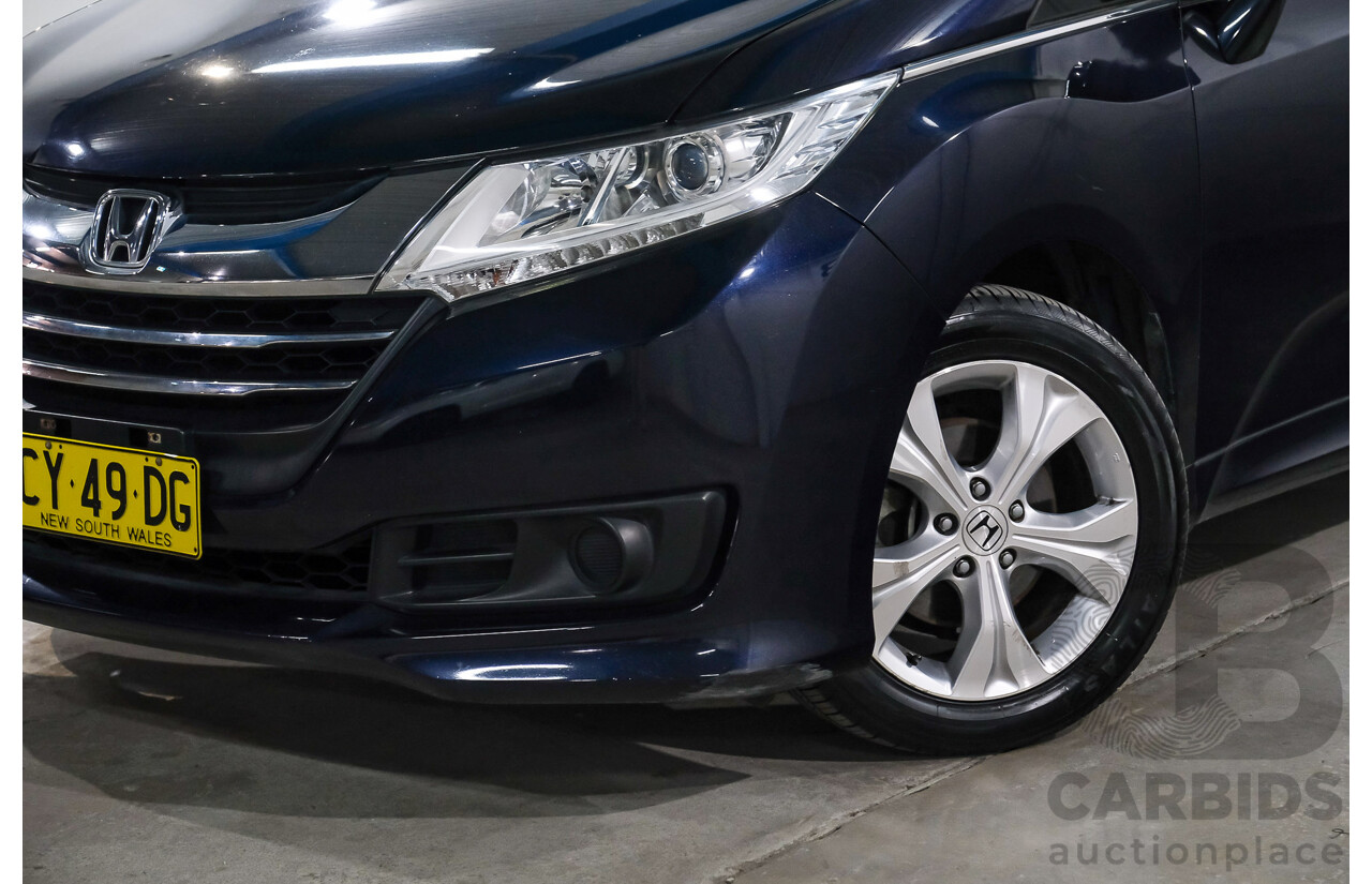 07/2017 Honda Odyssey VTi RC MY17 4d Wagon Blue 2.4L
