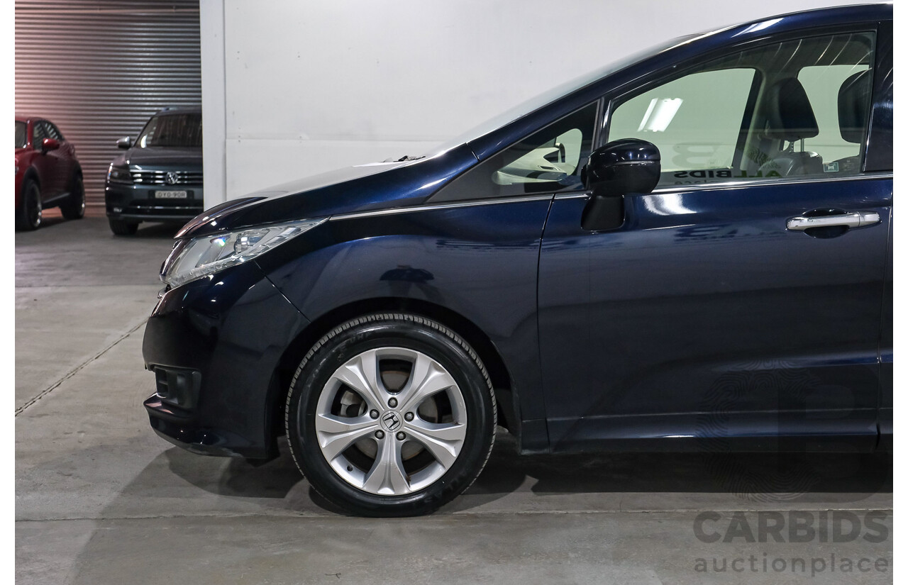 07/2017 Honda Odyssey VTi RC MY17 4d Wagon Blue 2.4L