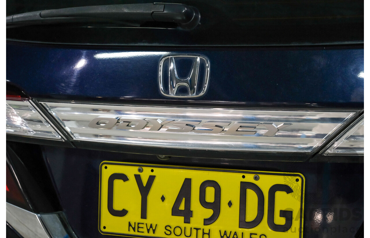 07/2017 Honda Odyssey VTi RC MY17 4d Wagon Blue 2.4L