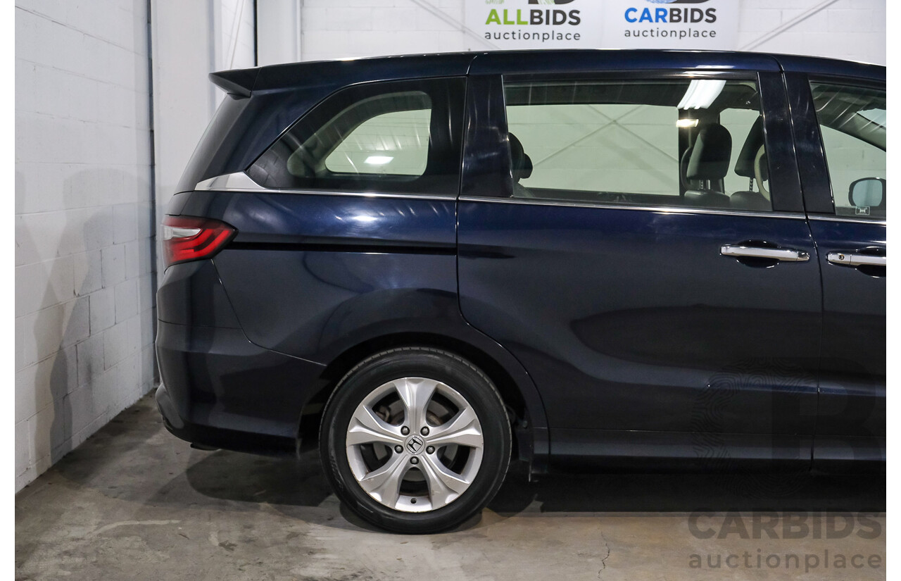 07/2017 Honda Odyssey VTi RC MY17 4d Wagon Blue 2.4L