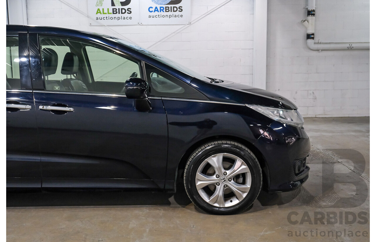 07/2017 Honda Odyssey VTi RC MY17 4d Wagon Blue 2.4L