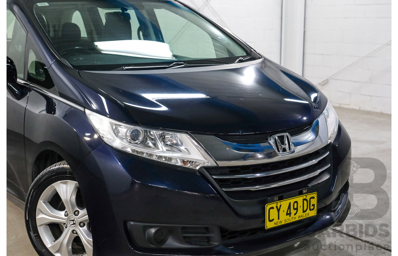 07/2017 Honda Odyssey VTi RC MY17 4d Wagon Blue 2.4L