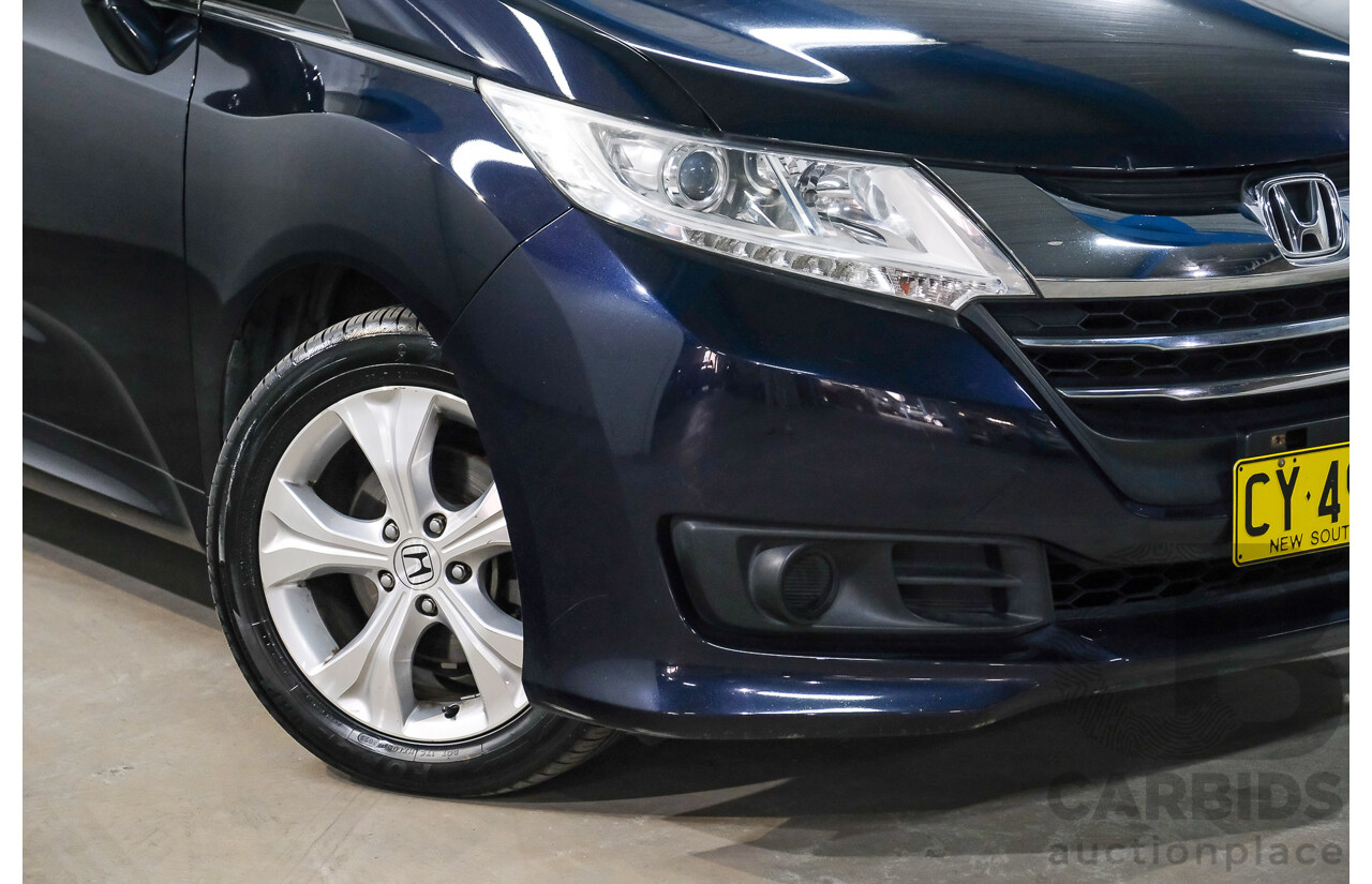 07/2017 Honda Odyssey VTi RC MY17 4d Wagon Blue 2.4L