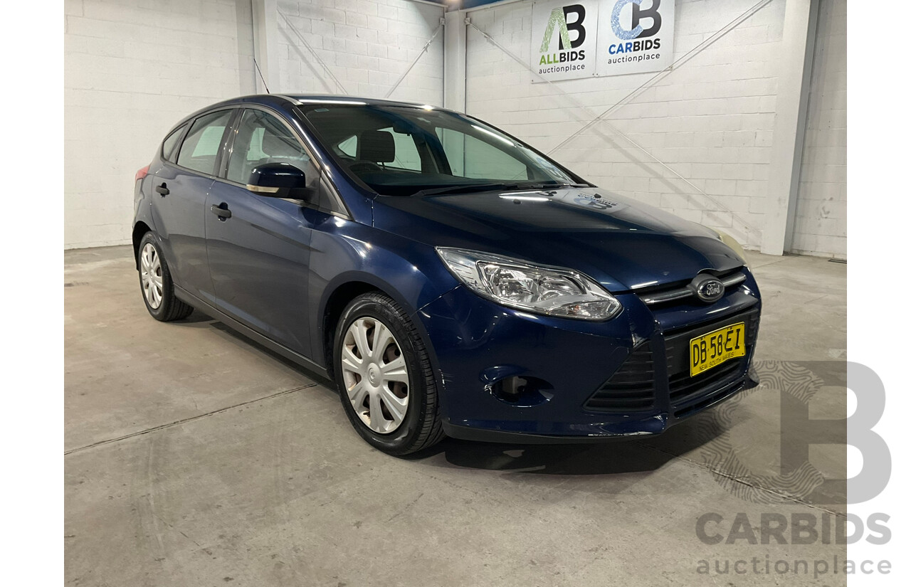 01/2012 Ford Focus Ambiente LW 5D Hatchback Blue 1.6L