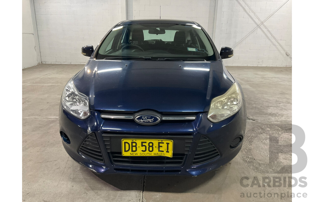 01/2012 Ford Focus Ambiente LW 5D Hatchback Blue 1.6L