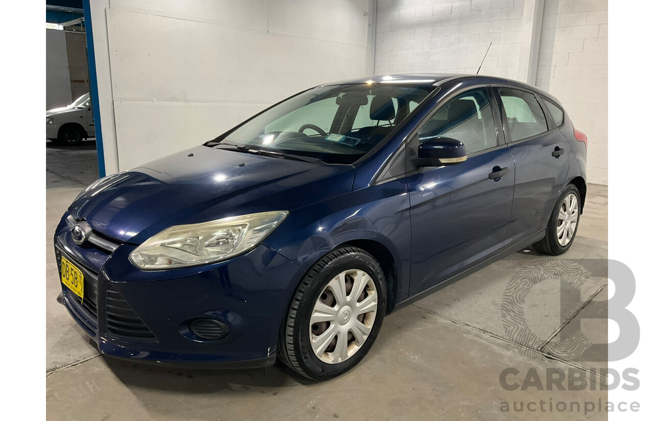 01/2012 Ford Focus Ambiente LW 5D Hatchback Blue 1.6L