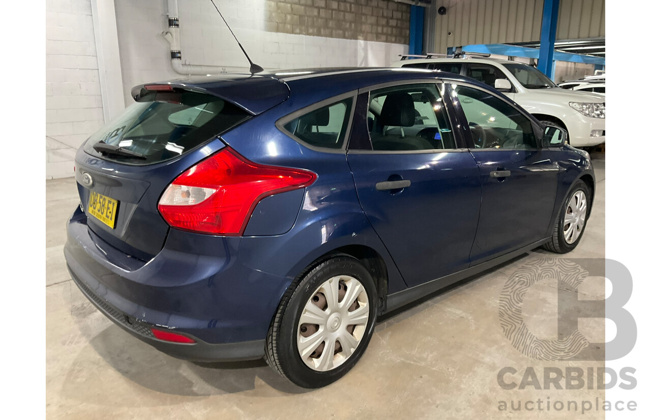 01/2012 Ford Focus Ambiente LW 5D Hatchback Blue 1.6L
