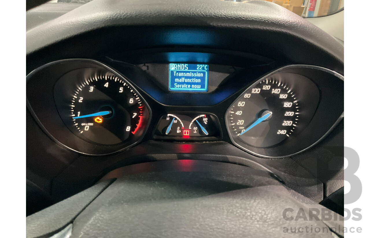 01/2012 Ford Focus Ambiente LW 5D Hatchback Blue 1.6L