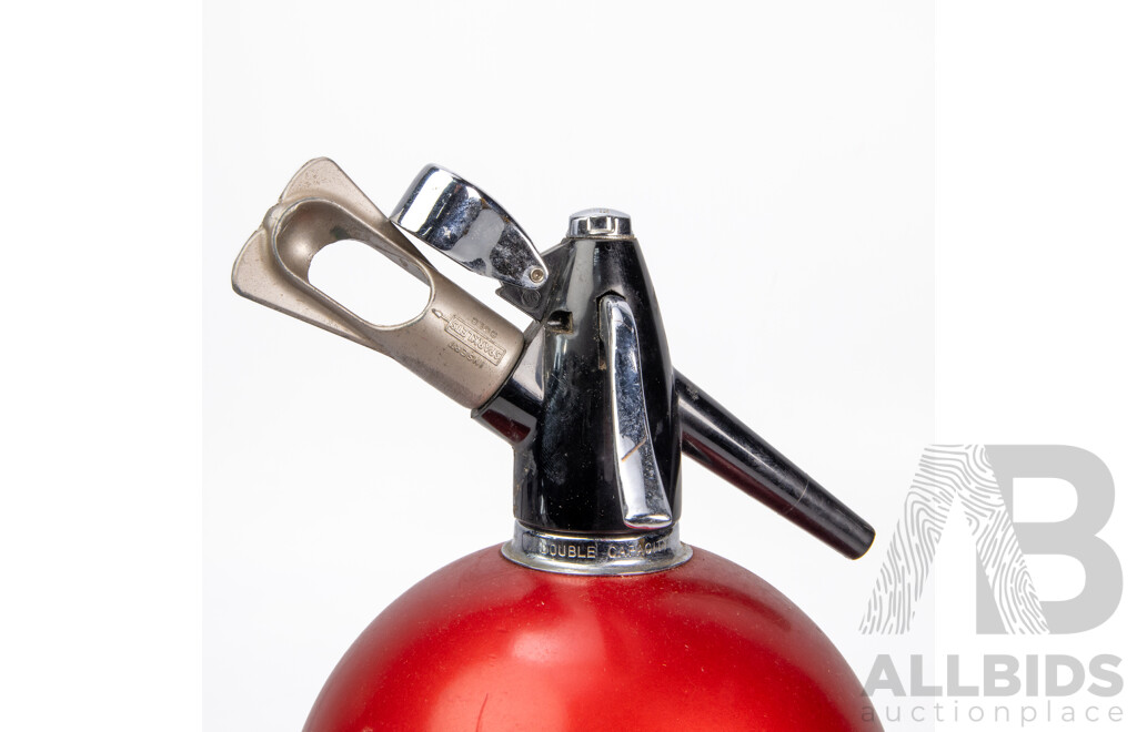 Mid-Century Modern Globemaster Soda Syphon Made by British Company Sparklets, 28H x 18W x 18D cm (dimensions Box)