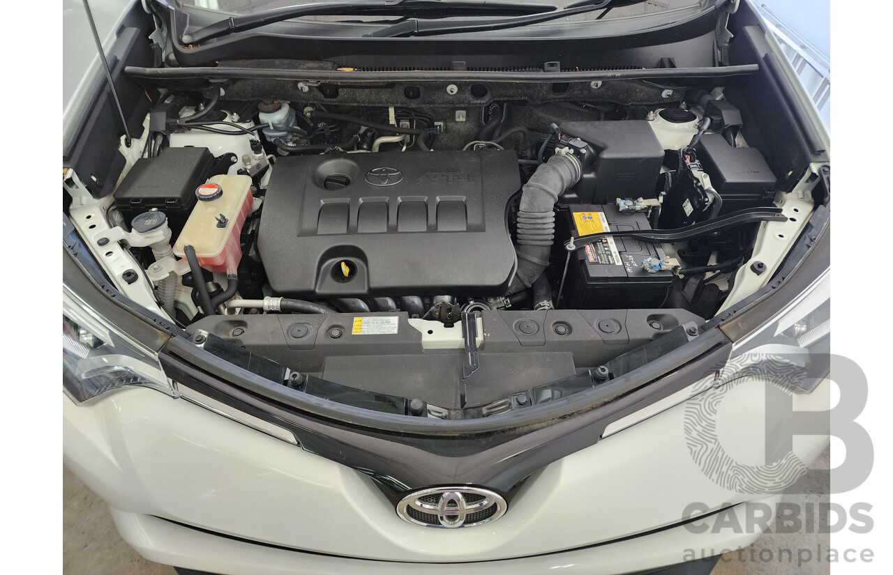 01/2016 Toyota Rav4 GX (2wd) ZSA42R 4d Wagon White 2.0L
